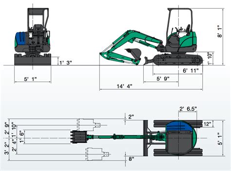 triple mini excavator|mini excavators specs.